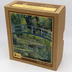 Puzzle madera SPuzzles 170 piezas Puente japonés, Monet