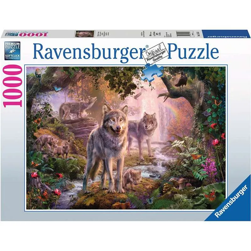 Puzzle Ravensburger Lobos de Verano de 1000 Piezas