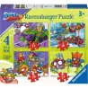 4 Puzzles Ravensburger Super Zings