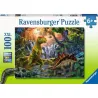 Ravensburger puzzle XXL 100 piezas Oasis de dinosaurios 128884