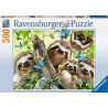 Ravensburger puzzle 500 piezas Selfie entre perezosos 147908