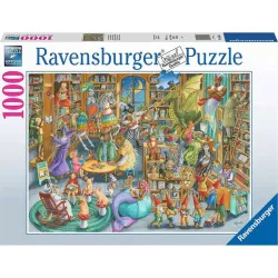 Puzzle Ravensburger Medianoche en la biblioteca 1000 piezas 164554