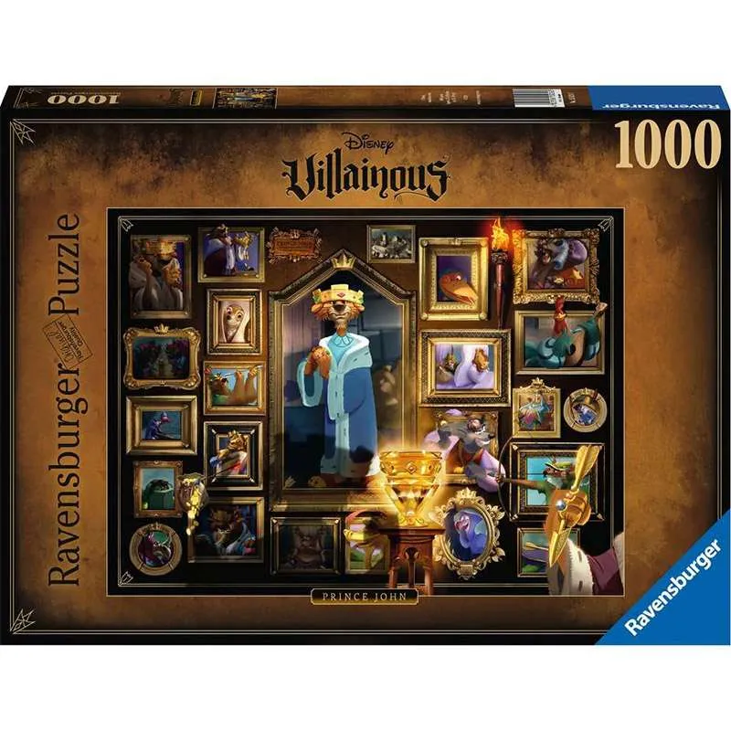 Puzzle Ravensburger Villanos Disney Principe Juan 1000 piezas 150243