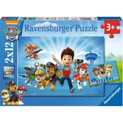 Puzzle Ravensburger Patrulla canina 2x12 piezas 075867