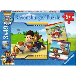 Puzzle Ravensburger Patrulla Canina 3x49 piezas 093694