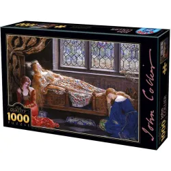 Puzzle DToys La bella durmiente de 1000 piezas 73822