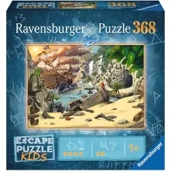 Ravensburger puzzle escape kids 368 piezas Piratas 129560