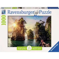 Puzzle Ravensburger Nature Edition Tres rocas en Cheow, Tailandia de 1000 Piezas 139682