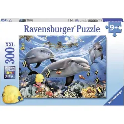 Puzzle Ravensburger Delfines 300 Piezas XXL 130528