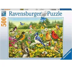 Ravensburger puzzle 500 piezas Pájaros en el prado 169887