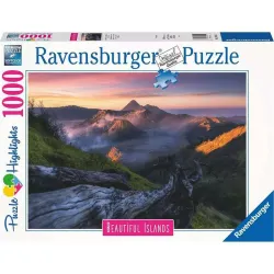Puzzle Ravensburger Highlights Beautifull Islands Monte Bronco, Indonesia 1000 piezas 169115