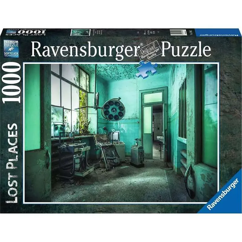 Puzzle Ravensburger Lost Places, Hospital psiquiátrico 1000 piezas 170982