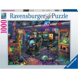 Puzzle Ravensburger Sala de juegos desierta de 1000 Piezas 169719