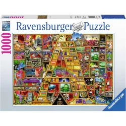 Puzzle Ravensburger Alfabeto letra A de 1000 Piezas 198917