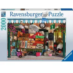 Puzzle Ravensburger Viajar sin equipaje de 2000 piezas 169740