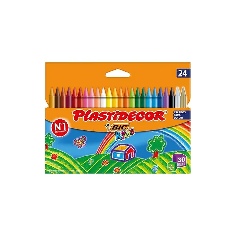 Plastidecor 24 Colores