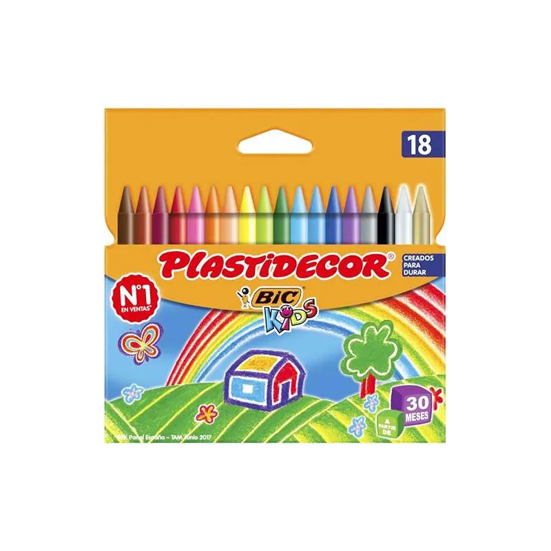 Plastidecor 18 Colores