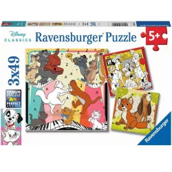 Puzzle Ravensburger Disney animales 3x49 piezas 051557