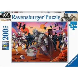 Puzzle Ravensburger Star Wars The Mandalorian, El reto 200 Piezas XXL 132782