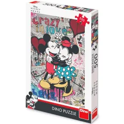 Puzzle Dino Retro Mickey Mouse de 500 piezas 50254