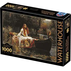 Puzzle DToys La dama de Shalott de 1000 piezas 72757