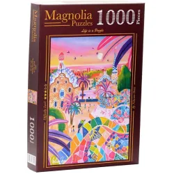 Puzzle Magnolia 1000 piezas Parque Güell 3302