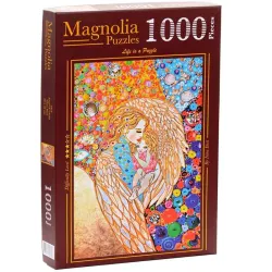 Puzzle Magnolia 1000 piezas Angel y niña 3413