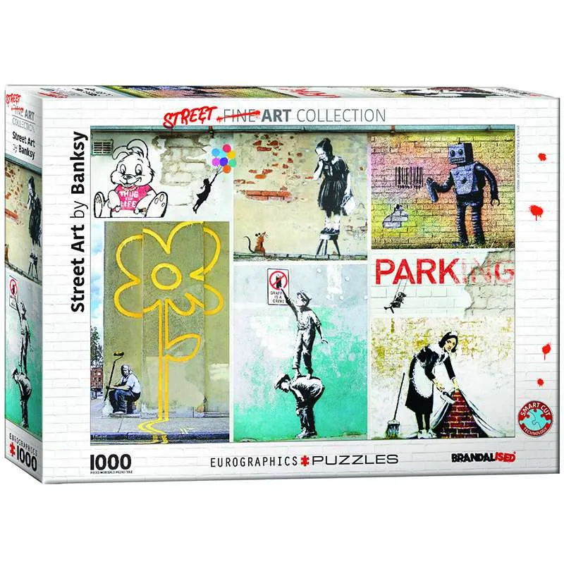 Puzzle Eurographics 1000 piezas Arte callejero por Banksy 6000-5765