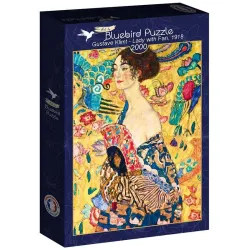 Bluebird Puzzle Mujer con abanico de 2000 piezas 60202