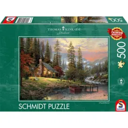 Puzzle Schmidt Un retiro tranquilo de 500 piezas 58455