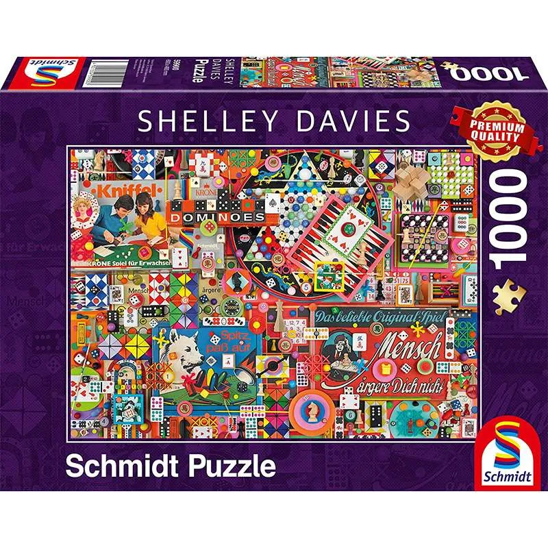 Puzzle Schmidt Juegos de mesa vintage de 1000 piezas 59900