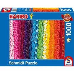 Puzzle Schmidt Mundo feliz Haribo de 1000 piezas 59970