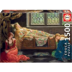 Educa puzzle 1500 La bella durmiente, Jonh Collier 18464