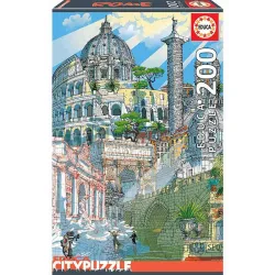 Educa puzzle 200 City puzzle. Roma 18468