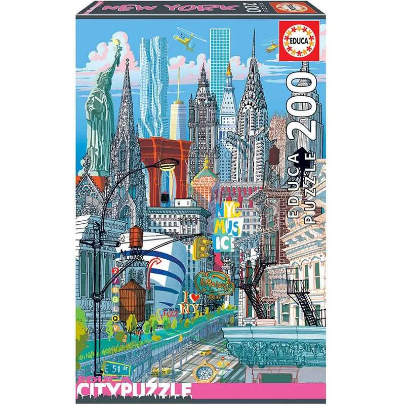 Educa puzzle 200 City puzzle. Nueva York 18472
