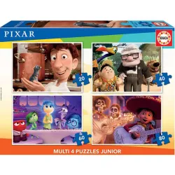 Educa puzzle progresivo 20-40-60-80 piezas Disney Pixar 18625