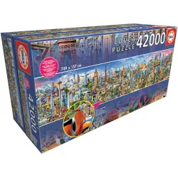 Educa puzzle 42000 piezas La vuelta al mundo 17570