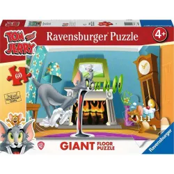 Puzzle Ravensburger Giant Floor Tom & Jerry 60 piezas 031283
