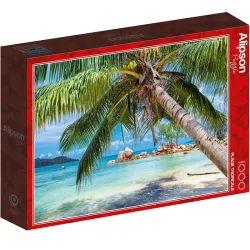 Puzzle Alipson Playa Tropical de 1000 piezas