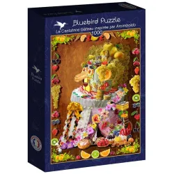 Bluebird Puzzle El cantor de la Torta inspirado en Arcimboldo de 1000 piezas 90384