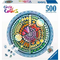 Puzzle Ravensburger Circulo de colores, Caramelos 500 piezas 173501