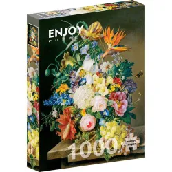 Puzzle Enjoy puzzle de 1000 piezas Bodegón de Flores 1524