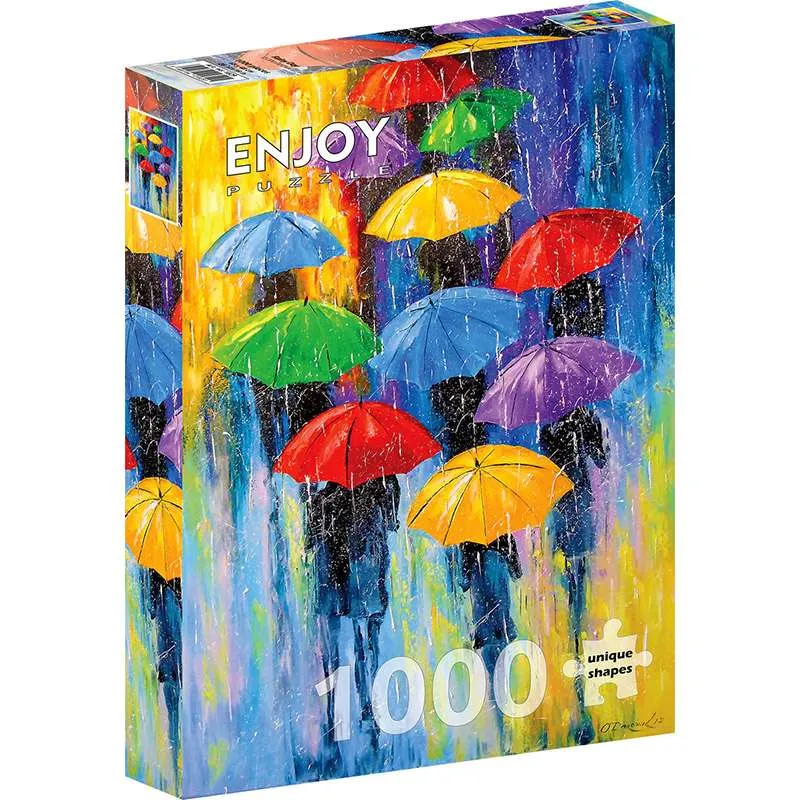 Puzzle Enjoy puzzle de 1000 piezas Día lluvioso 1829