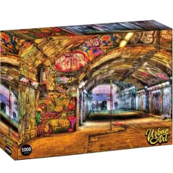Puzzle Prime3D Urban Art Banksy Tunnel de 1000 piezas