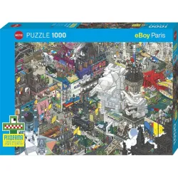 Puzzle Heye 1000 piezas Búsqueda de París 30006