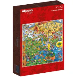 Puzzle Alipson Complejo deportivo de 1000 piezas