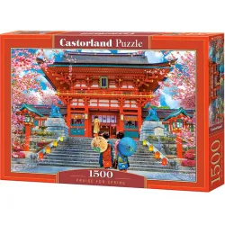 Puzzle Castorland Elogio de la primavera de 1500 piezas C-152025