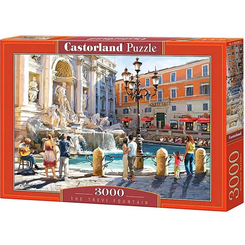 Puzzle Castorland La fontana de trevi de 3000 piezas C-300389