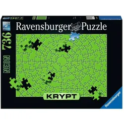 Ravensburger puzzle 736 piezas Krypt Verde Neón 173648