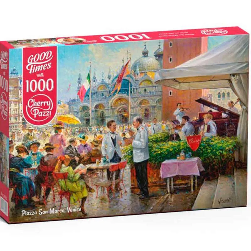 Puzzle CherryPazzi Plaza San Marco Venecia de 1000 piezas 30653